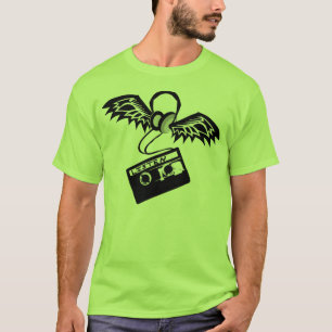 Hoofdtelefoons, ringen en Cassettebandje T-shirt