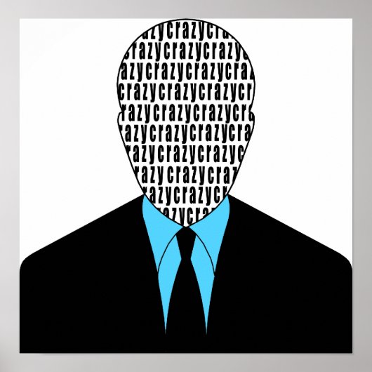 HOOFDVOLLEDIG KRAZIE POSTER (Voorkant)