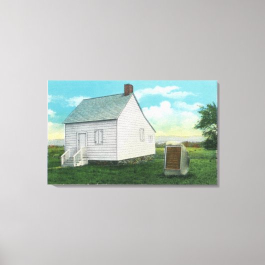 Hoofdvraag van Gen. Poor-Morgan & Geleerde Canvas Afdruk (Voorkant)