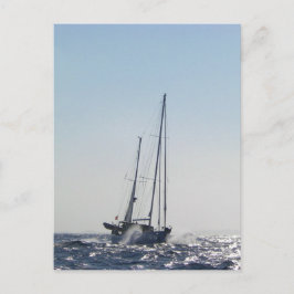 Hoofdwind en zon briefkaart