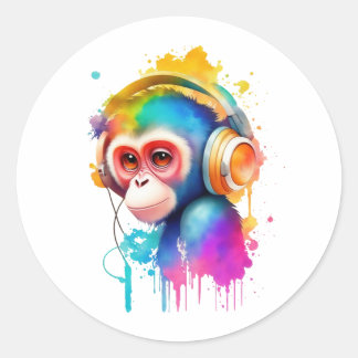 Hoofdzaken Ronde Sticker