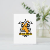 hoog bier briefkaart (Staand voorkant)