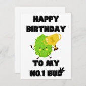 HOOG BIRTHDAY NO.1 BUD! (Voorkant / Achterkant)