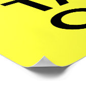 HOOG DE KALM EN PLAATS HET VERWACHTE POSTER UIT (Hoek)