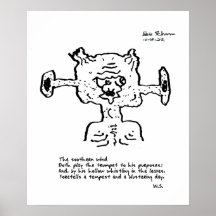 Hoog goed-gelezen Freak Poster 12-10-22