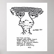 Hoog goed-gelezen Freak Poster 1-6-23