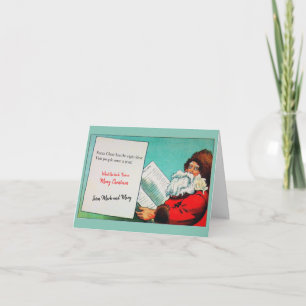 Hoog kerst wenskaart feestdagen kaart