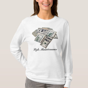 Hoog onderhoud t-shirt