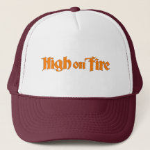 Hoog op brandband