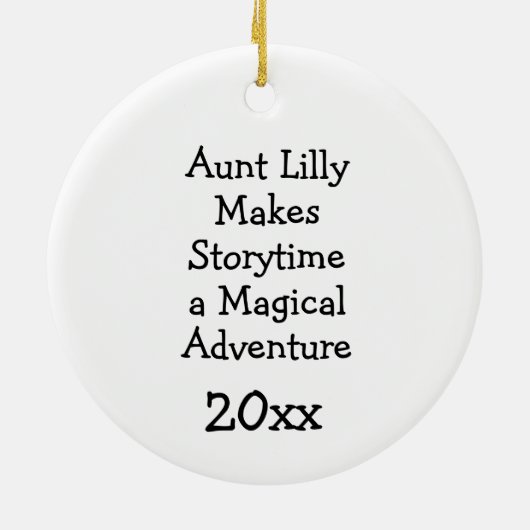 hoog Pet Keramisch Ornament (Achterkant)