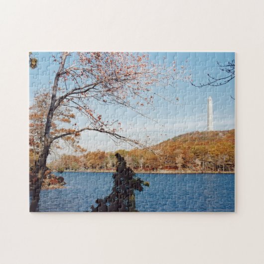 Hoog punt legpuzzel (Horizontaal)