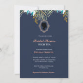 hoog theetuinfeest, mooie zachte pastel kaart (Voorkant)