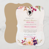 hoog theetuinfeest, mooie zachte pastel  kaart (Voorkant / Achterkant)