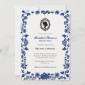 hoog theetuinfeest, mooie zachte pastel  kaart (Voorkant)