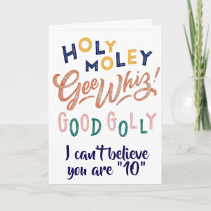 HOOG VAAK EN GOED GOED U bent *** 10*** Kaart