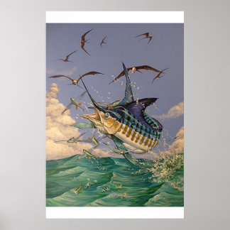 "Hoog vliegen" Poster