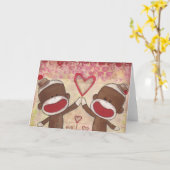 Hoog Wenskaart Vijf Kaart (Gele Bloem)