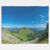 Hoogalpienmeer Fleece Deken (Voorkant (Horizontaal))