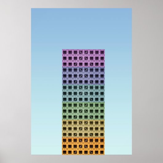 Hoogbouw Poster (Voorkant)