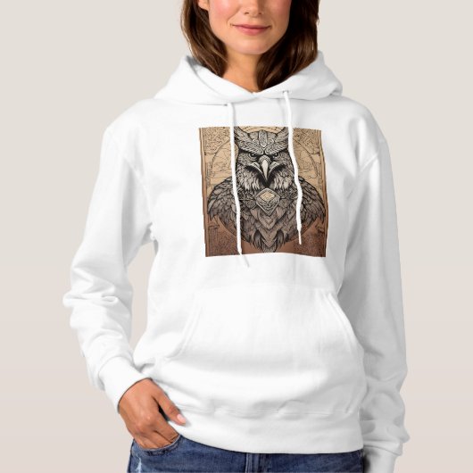 HOOGDENKEND HOODIE (Voorkant)