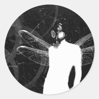 hoogdravend ronde sticker