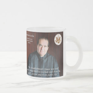 Hooggerechtshof Antonin Scalia Matglas Koffiemok