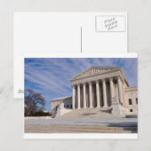 Hooggerechtshof van de Verenigde Staten Briefkaart (Voorkant / Achterkant)