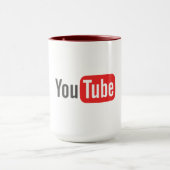hoogkwalitatieve youtube-mok mok (Midden)