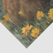 Hoogland Baby Koe Tissuepapier (Detail)