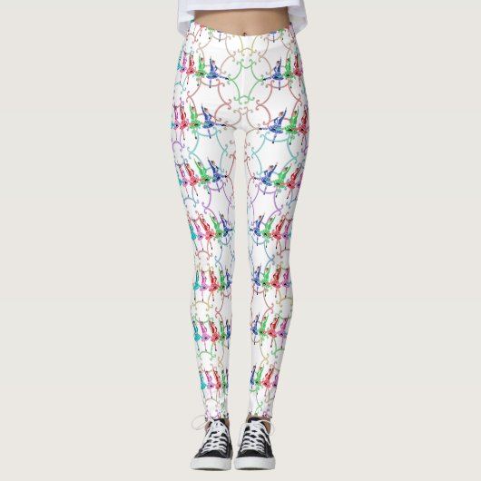 Hoogland Dance Multi-Color Leggings (Voorkant)