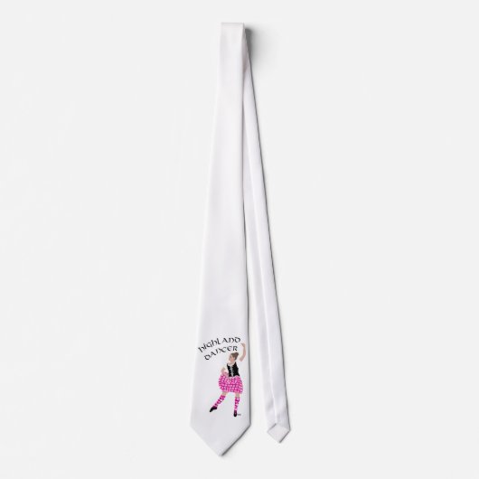 Hoogland Danser Roze Stropdas (Voorkant)