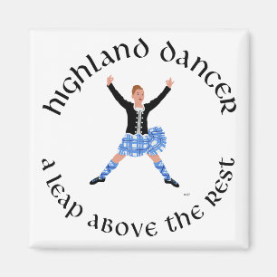 Hoogland Dansers - een sprong boven de rest Magneet