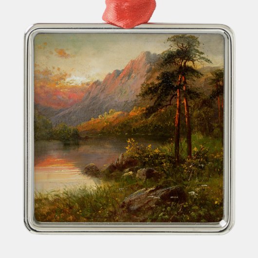 Hoogland eenzaamheid metalen ornament (Voorkant)