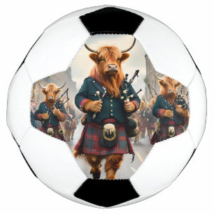 Hoogland Harmonie: Dudelsack Hoogland Koe Band Voetbal