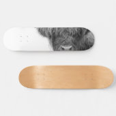 Hoogland Kabelzwart & wit #4 Skateboard (Horizontaal)