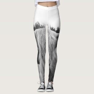 Hoogland Koe #6 #wall #art Leggings
