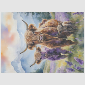 Hoogland Koe Family Tissue Paper Tissuepapier