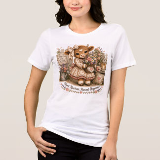 Hoogland Koe - Vriendelijkheid Tri-Blend Shirt