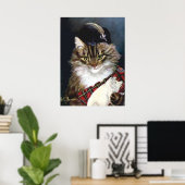  hoogland — Poster voor kleuterkat — afdrukken (Thuiskantoor)