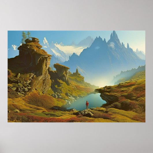 Hoogland-vallei Poster (Voorkant)