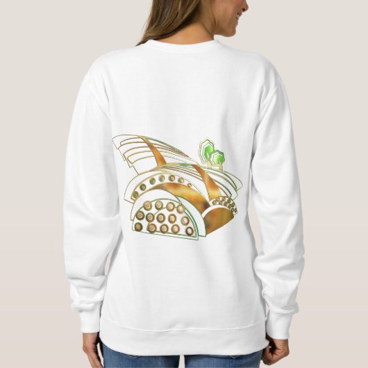 Hooglanden Keltisch Schots Iers Engels F & B Trui (Achterkant)