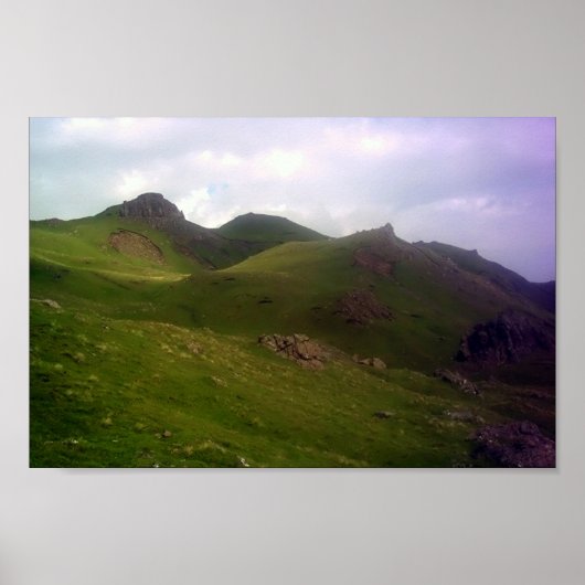 Hooglanden Poster (Voorkant)