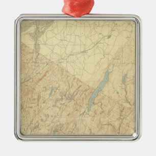 Hooglanden van New Jersey 2 Metalen Ornament