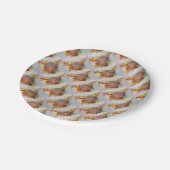 Hooglandenkool Papieren Bordje (Gekanteld)