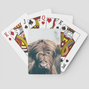 Hooglandrund portret pokerkaarten