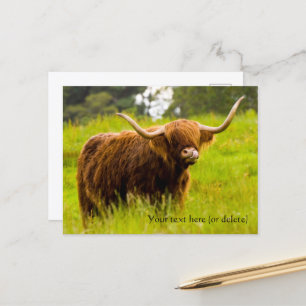 Hooglandrundkaart Briefkaart