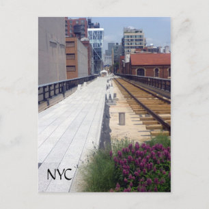 hooglijnrails nyc briefkaart
