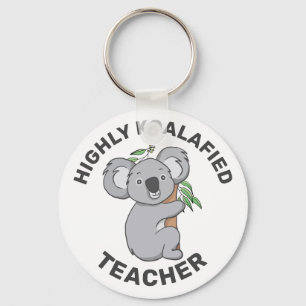 Hoogly Koalafied Koala - Gekwalificeerde leraar Sleutelhanger