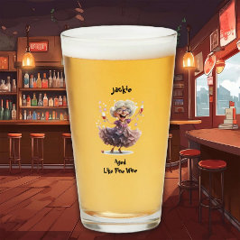 hoogmoedige vrouw glas