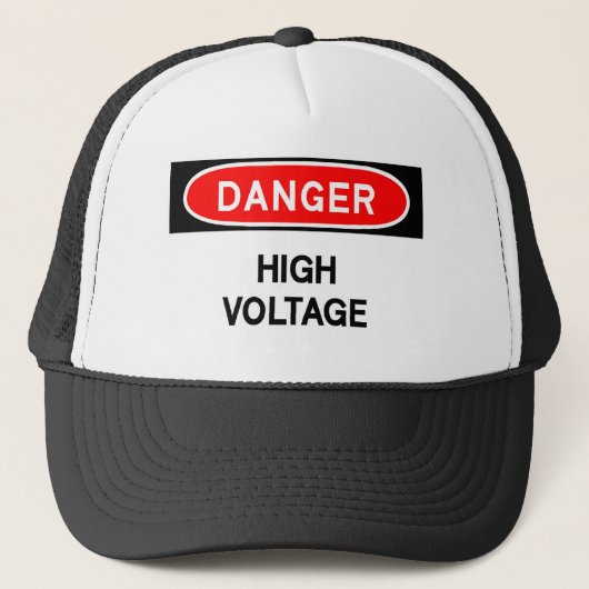 hoogspanning trucker pet (Voorkant)